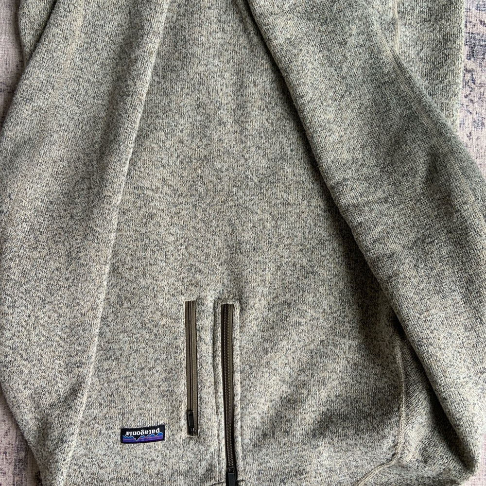 Patagonia Men's Heathered Zip-Up Sweater